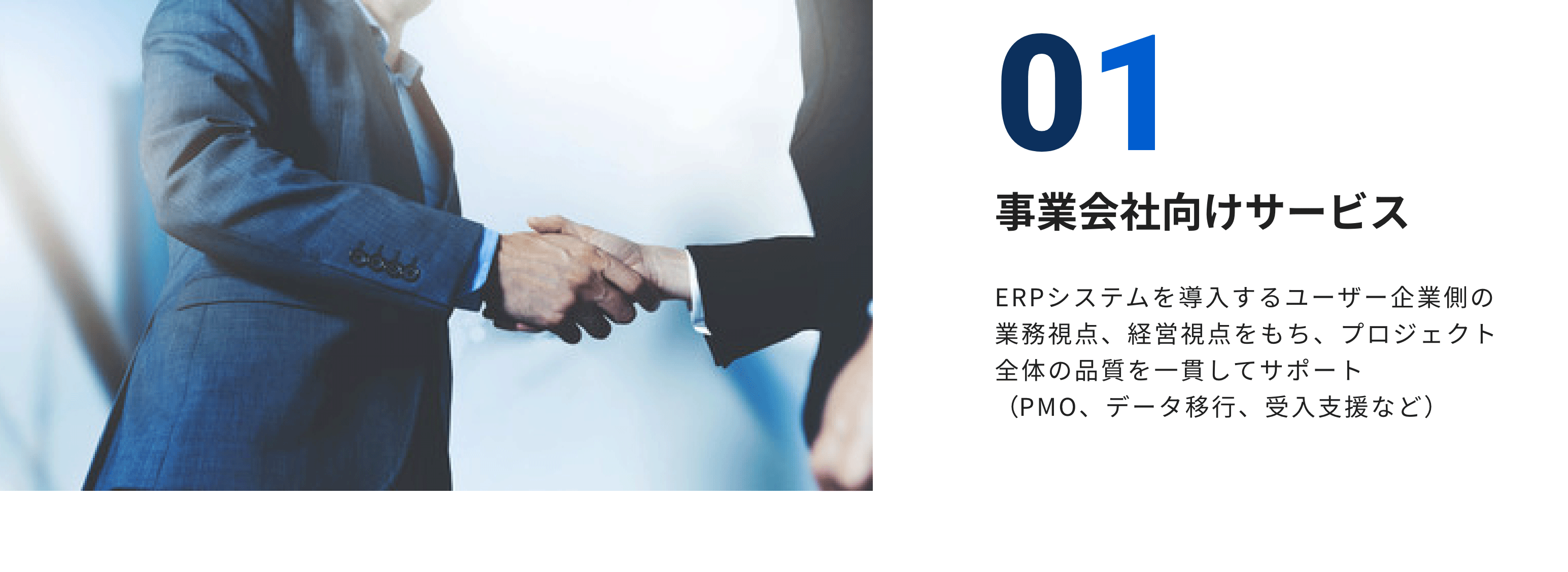 事業会社向けサービス